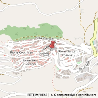Mappa Corso Umberto I, 9, 90038 Prizzi, Palermo (Sicilia)