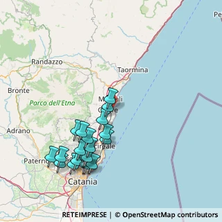 Mappa 95018 Riposto CT, Italia (19.013)