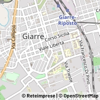 Mapa Giarre