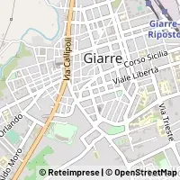Mapa Giarre