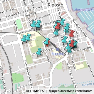 Mappa Corso Europa, 95018 Riposto CT, Italia (0.264)