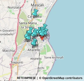 Mappa Corso Europa, 95018 Riposto CT, Italia (1.08267)