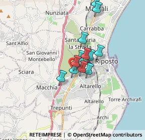 Mappa Via Carlo Alberto, 95014 Giarre CT, Italia (1.31417)