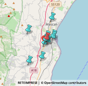 Mappa Via Carlo Alberto, 95014 Giarre CT, Italia (2.1)