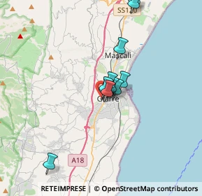 Mappa Via Carlo Alberto, 95014 Giarre CT, Italia (2.92091)