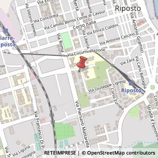 Mappa Via Pio la Torre, 4, 95018 Riposto, Catania (Sicilia)