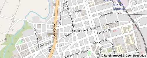 Mappa Giarre