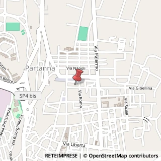 Mappa Via Vittorio Emanuele, 65, 91028 Partanna, Trapani (Sicilia)