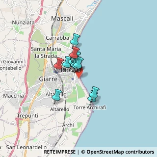 Mappa D'Italia sn, 95018 Riposto CT, Italia (1.085)
