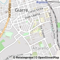 Map Giarre