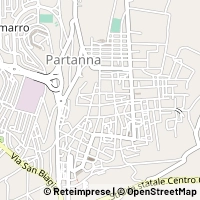 Mapa Partanna