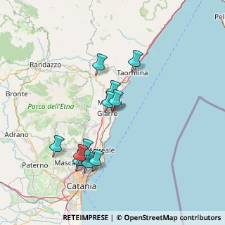 Mappa Via dei Marinai d'Italia, 95018 Riposto CT, Italia (15.61636)