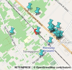 Mappa Via Torregiano, 91020 Petrosino TP, Italia (0.556)