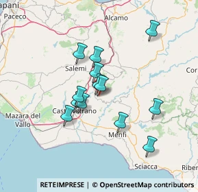 Mappa Via Napoli, 91028 Partanna TP, Italia (12.67308)