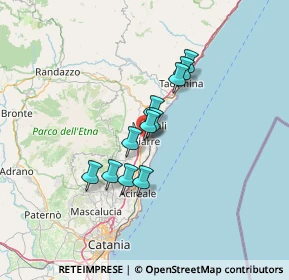 Mappa Via Callipoli, 95014 Giarre CT, Italia (10.73909)