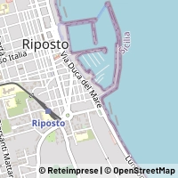 Mapa Riposto