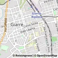 Karte Giarre