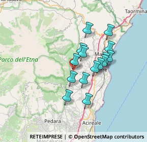 Mappa Via Etnea, 95010 Milo CT, Italia (6.14867)