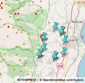 Mappa Via Etnea, 95010 Milo CT, Italia (3.54182)