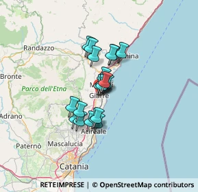 Mappa Via Fratelli Cairoli, 95014 Giarre CT, Italia (9.372)