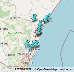 Mappa Via Fratelli Cairoli, 95014 Giarre CT, Italia (9.68125)