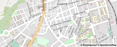 Mappa Giarre