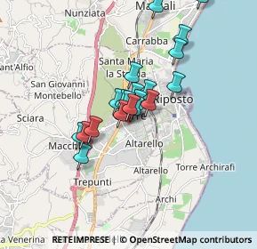 Mappa Via Fratelli Cairoli, 95014 Giarre CT, Italia (1.4035)