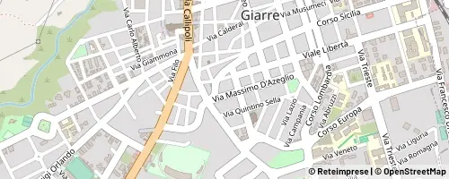 Mappa Giarre