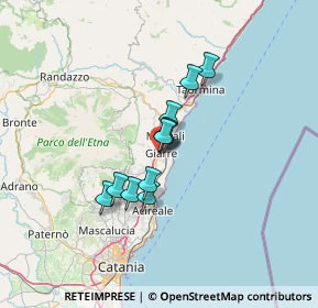 Mappa Via Guglielmo Marconi, 95014 Giarre CT, Italia (9.97273)