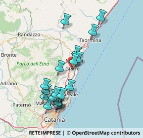 Mappa Via Guglielmo Marconi, 95014 Giarre CT, Italia (17.019)