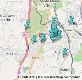 Mappa Via Guglielmo Marconi, 95014 Giarre CT, Italia (0.76133)