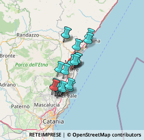 Mappa Via Luigi Capuana, 95014 Giarre CT, Italia (10.5115)