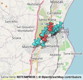 Mappa Via Enrico Fermi, 95014 Giarre CT, Italia (0.97813)