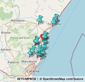 Mappa Viale Don Minzoni, 95014 Giarre CT, Italia (10.98667)