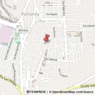 Mappa Via Vittorio Emanuele, 165, 91028 Partanna, Trapani (Sicilia)