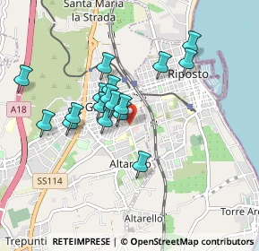 Mappa Via Trieste, 95014 Giarre CT, Italia (0.84647)