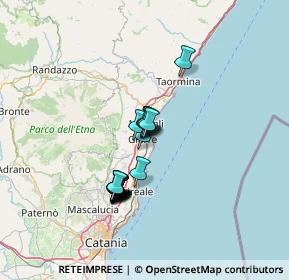 Mappa Via Trieste, 95014 Giarre CT, Italia (11.4125)