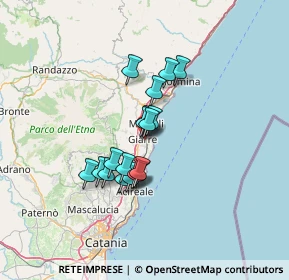 Mappa Via Trieste, 95014 Giarre CT, Italia (10.76889)