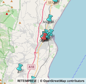 Mappa Via Filippo Turati, 95014 Giarre CT, Italia (3.405)