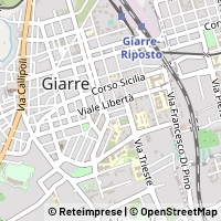 Kaart Giarre