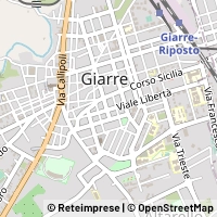 Mapa Giarre