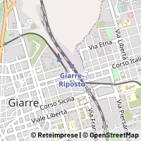 Mapa Giarre