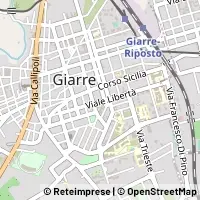 Karte Giarre