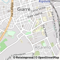 Map Giarre