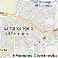 Kaart Santarcangelo di Romagna
