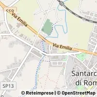 Map Santarcangelo di Romagna