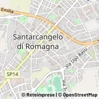 Map Santarcangelo di Romagna