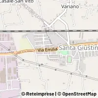 Mapa Santarcangelo di Romagna