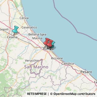 Mappa Via Anfiteatro, 47921 Rimini RN, Italia (41.957857142857)