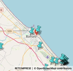 Mappa Viale Renato Parisano, 47923 Rimini RN, Italia (7.3)